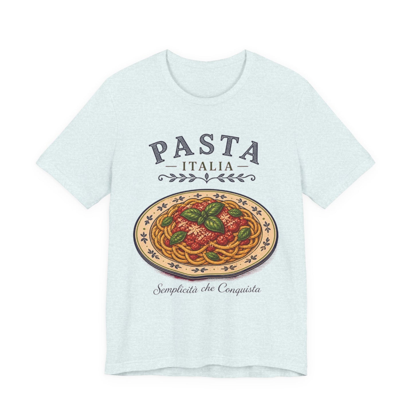Pasta Italia Vintage Graphic Tee – Classic Italian Food Aesthetic Shirt