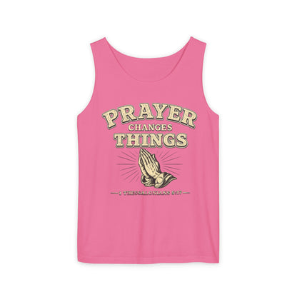 Prayer Changes Things Christian Graphic Tee