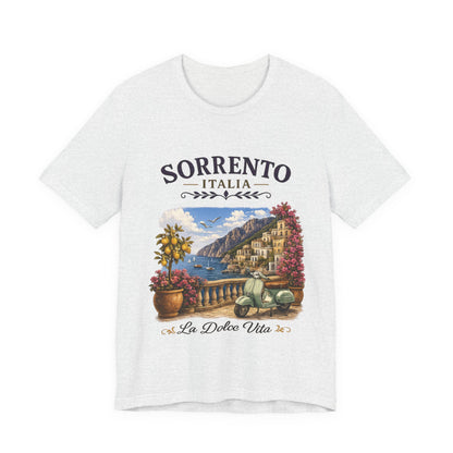Sorrento Italia Vintage Graphic Tee – La Dolce Vita Lemon Coast Shirt