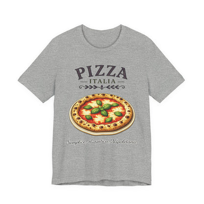 Pizza Italia Vintage Graphic Tee – Classic Neapolitan Style Shirt