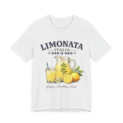 Limonata Italia Vintage Graphic Tee – Fresh Italian Lemon Aesthetic Shirt
