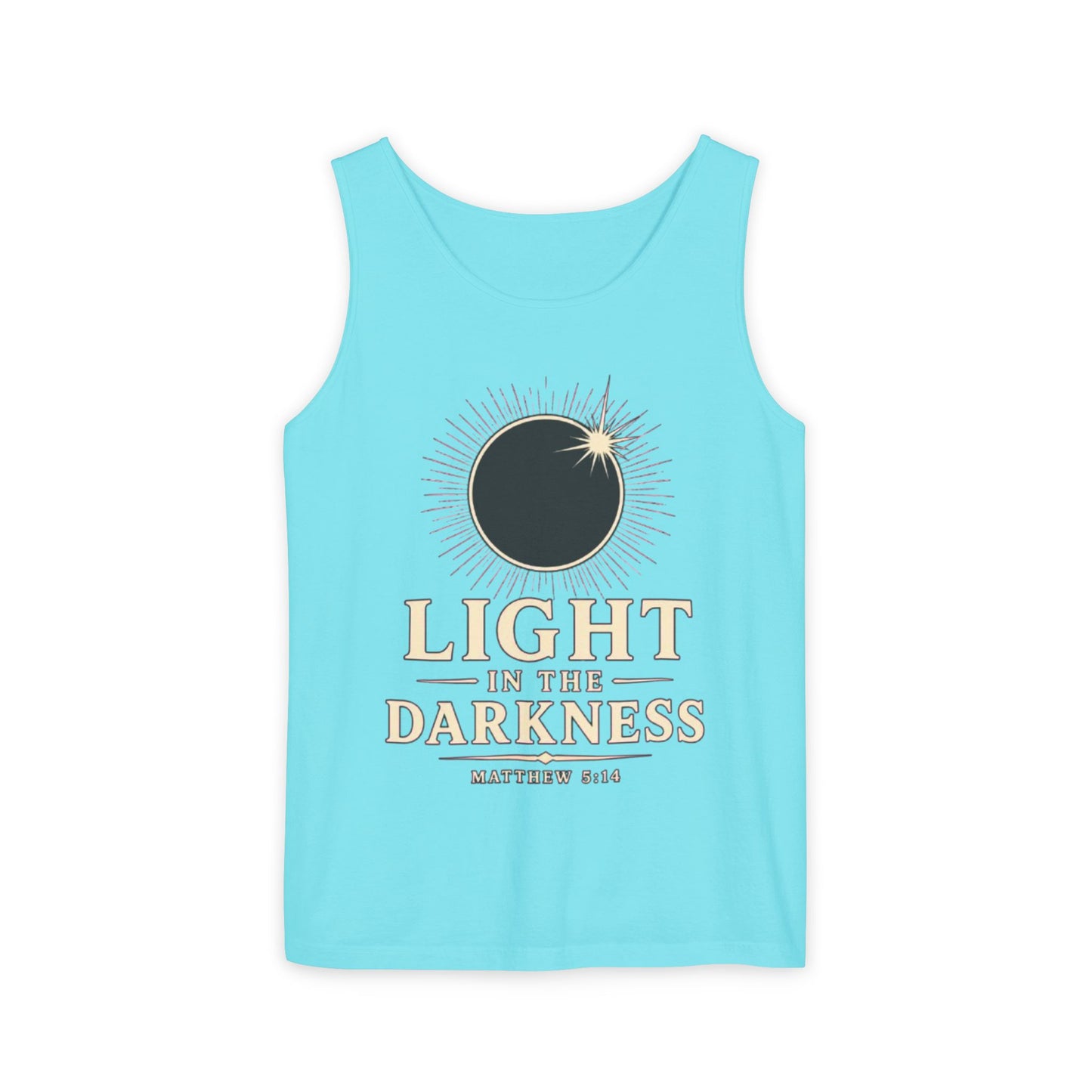 Light In The Darkness Christian Graphic Tank