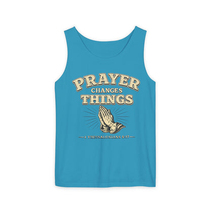 Prayer Changes Things Christian Graphic Tee