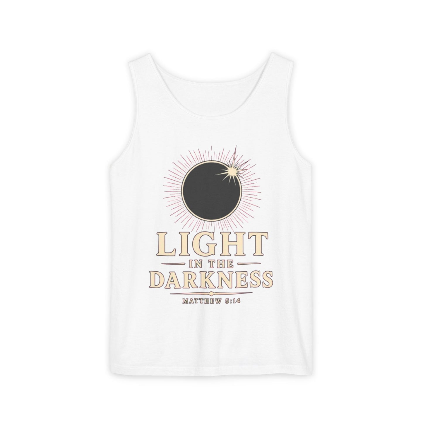 Light In The Darkness Christian Graphic Tank