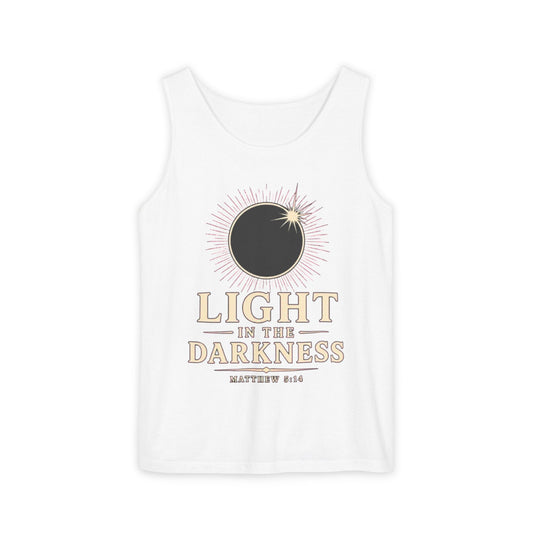 Light In The Darkness Christian Graphic Tank