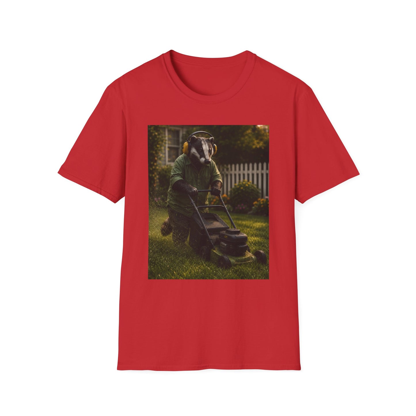 Lawn Care Badger Tee