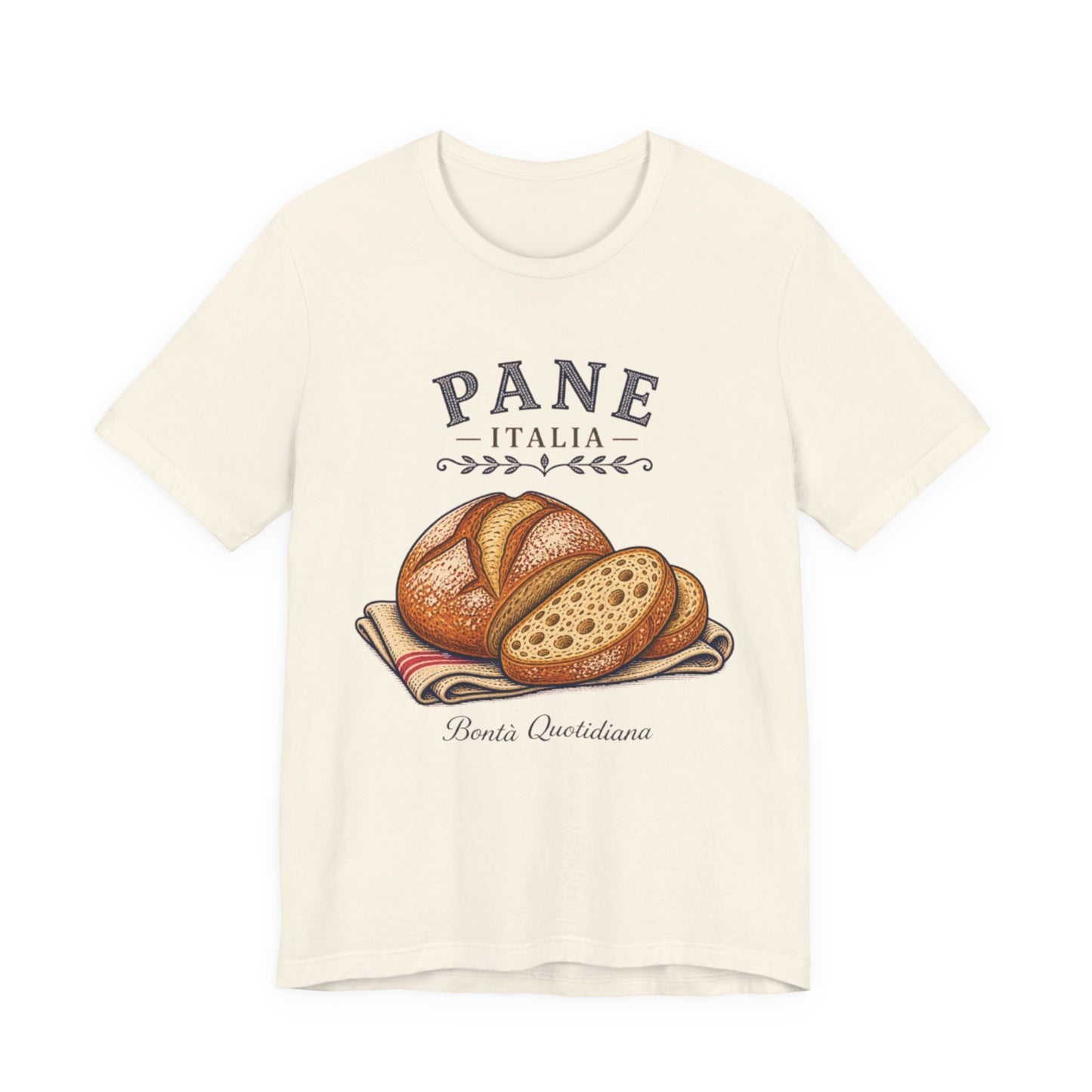 Pane Italia Vintage Graphic Tee – Rustic Italian Bread Aesthetic Shirt