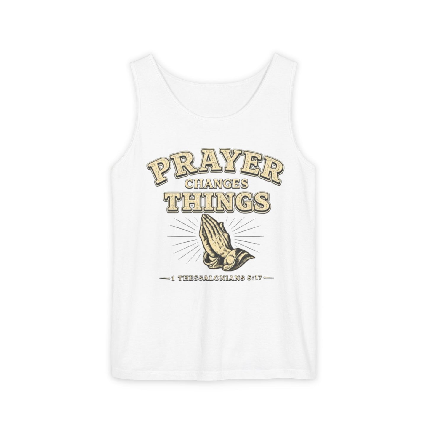 Prayer Changes Things Christian Graphic Tee