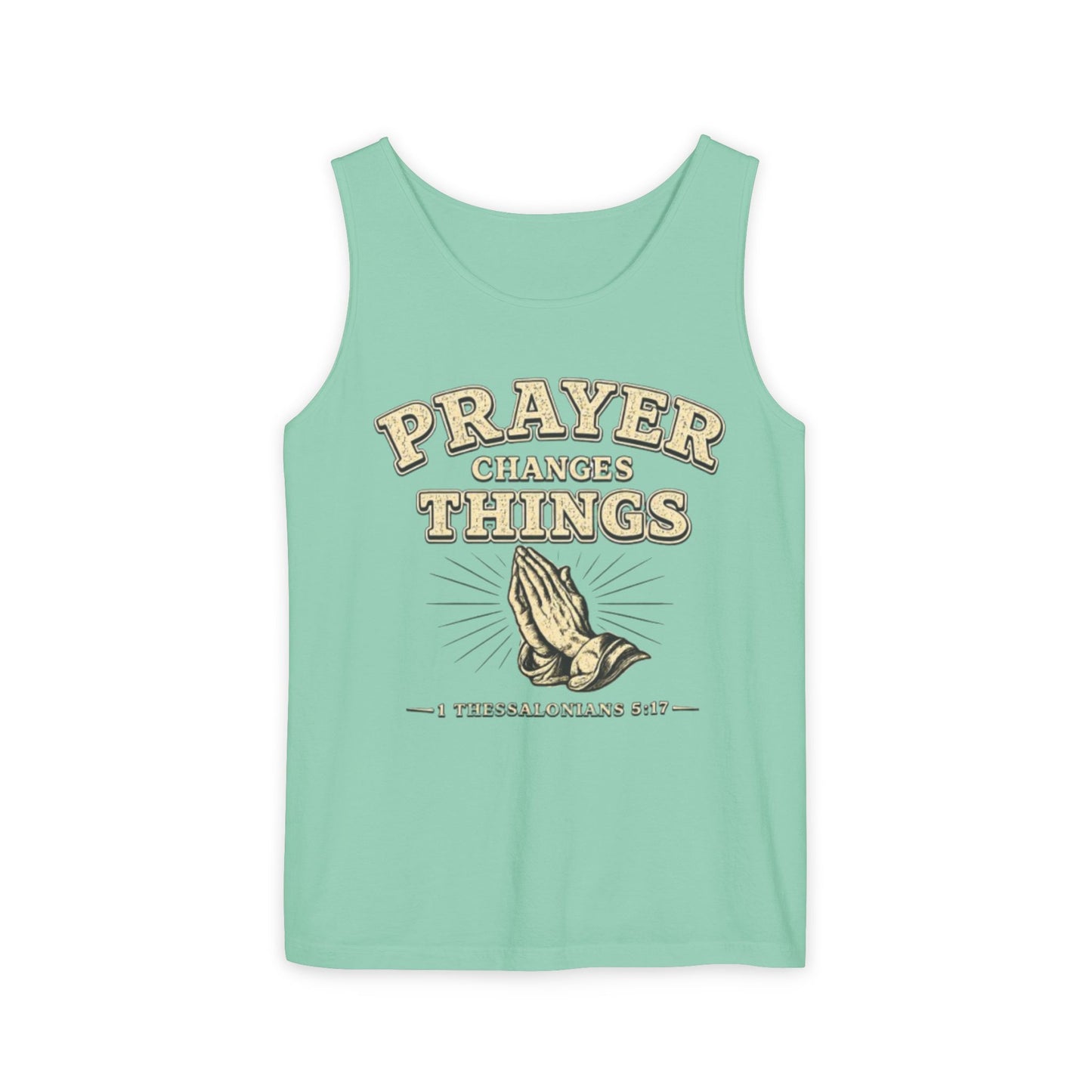 Prayer Changes Things Christian Graphic Tee
