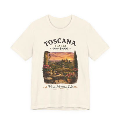 Toscana Italia Vintage Graphic Tee – Rustic Tuscan Wine Country Shirt
