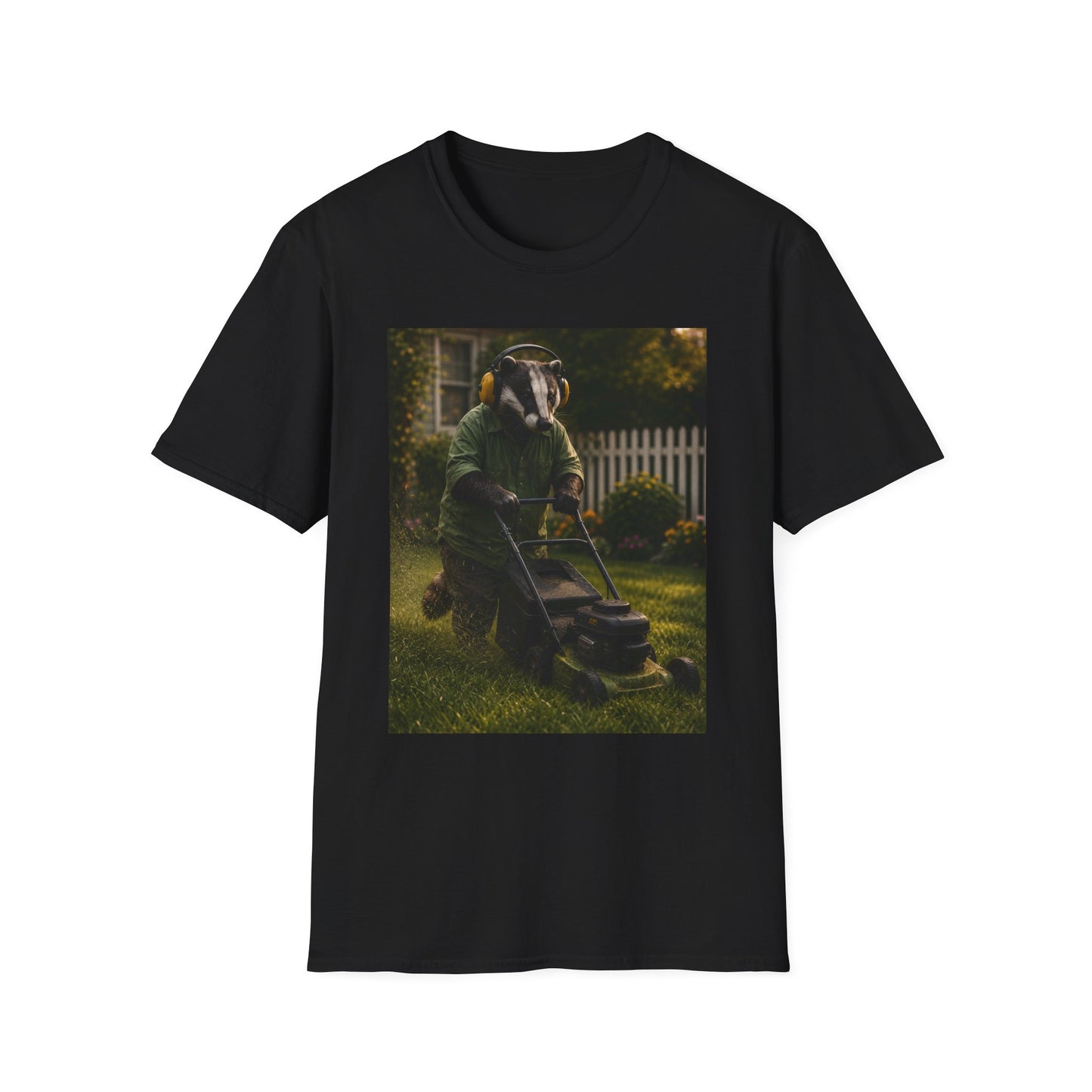 Lawn Care Badger Tee