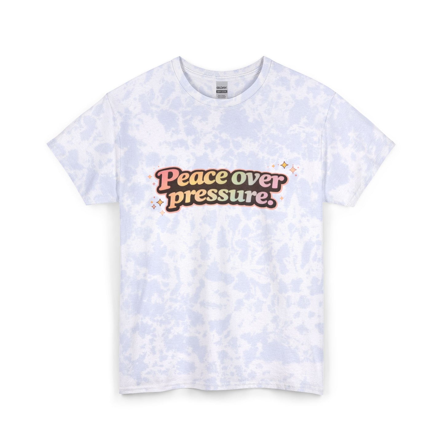 "Peace Over Pressure" Tie-Dye Tee
