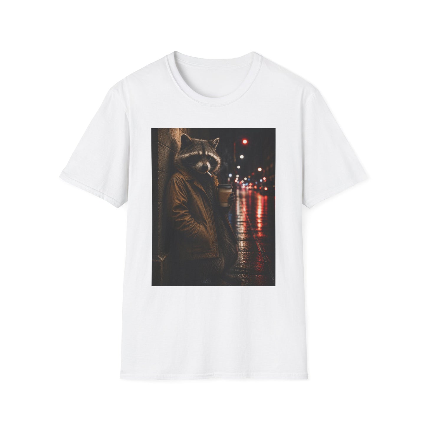 Midnight Walk Raccoon Tee