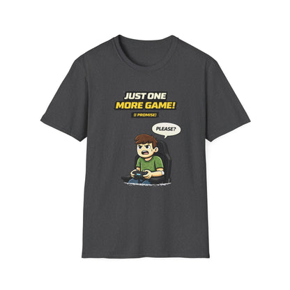 "Just One More Game!" Funny Gamer Graphic Tee