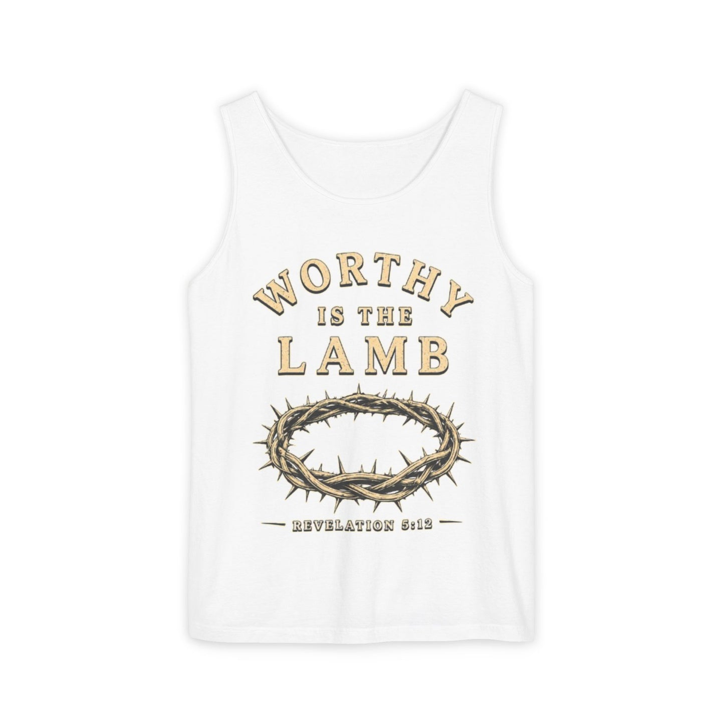 Worthy Is The Lamb Christian Graphic Tank