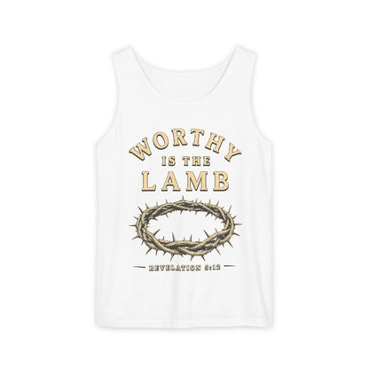 Worthy Is The Lamb Christian Graphic Tank