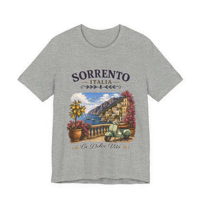 Sorrento Italia Vintage Graphic Tee – La Dolce Vita Lemon Coast Shirt