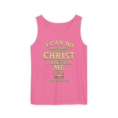I Can Do All Things Christian Graphic Tank