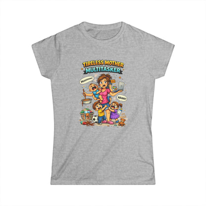 "Tireless Mother Multitasker" Mom Graphic Tee