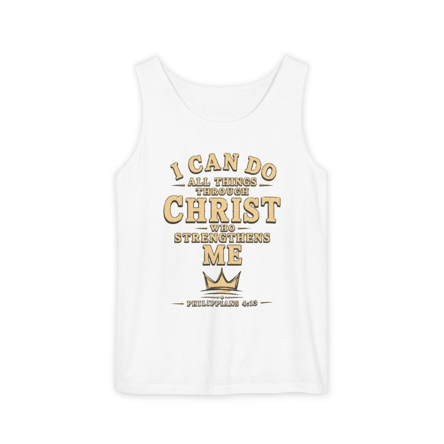 I Can Do All Things Christian Graphic Tank