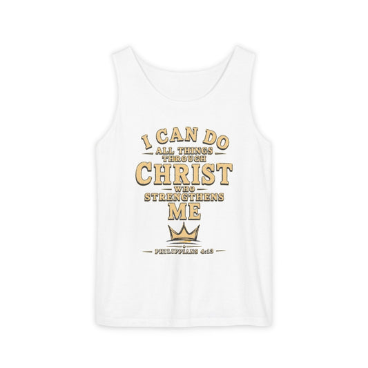 I Can Do All Things Christian Graphic Tank