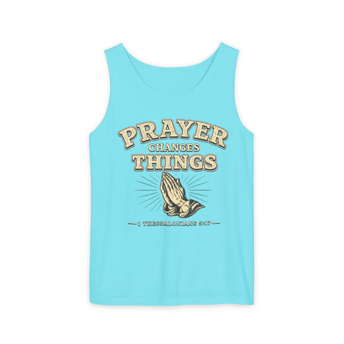 Prayer Changes Things Christian Graphic Tee