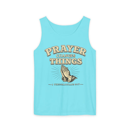 Prayer Changes Things Christian Graphic Tee