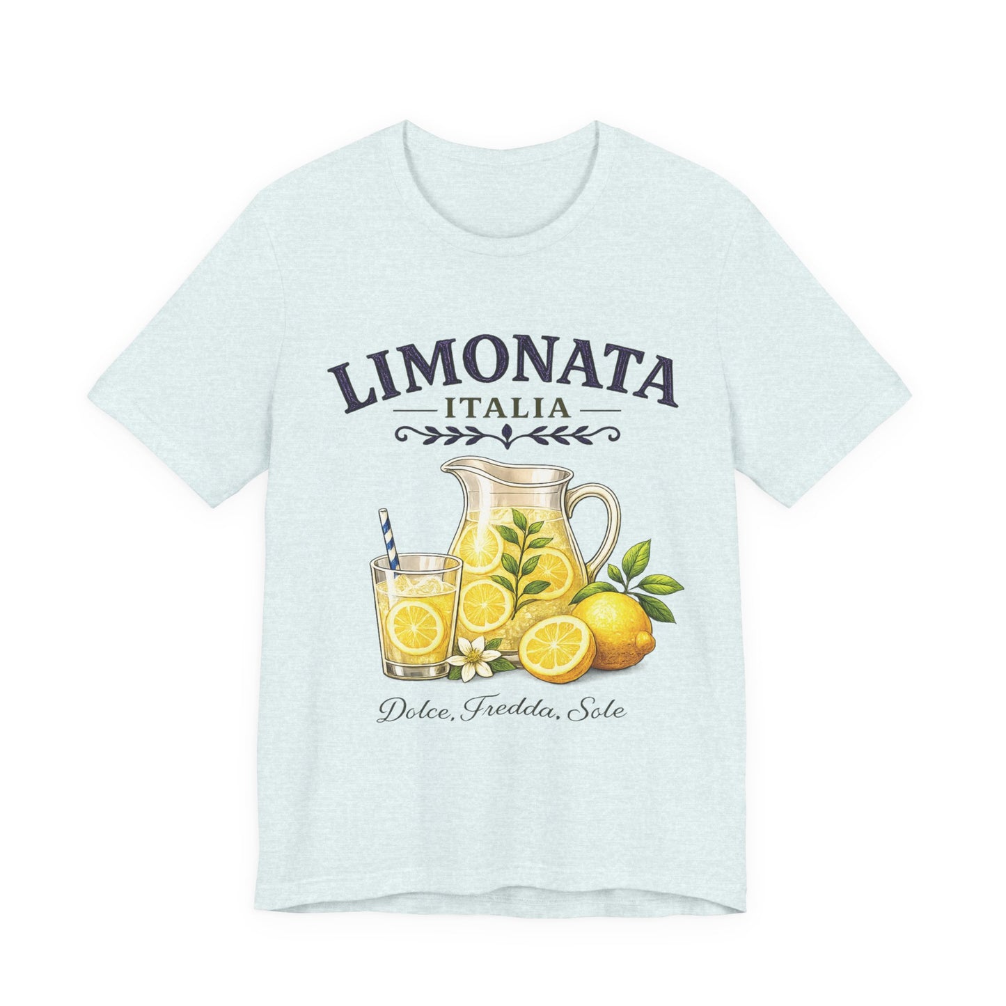 Limonata Italia Vintage Graphic Tee – Fresh Italian Lemon Aesthetic Shirt
