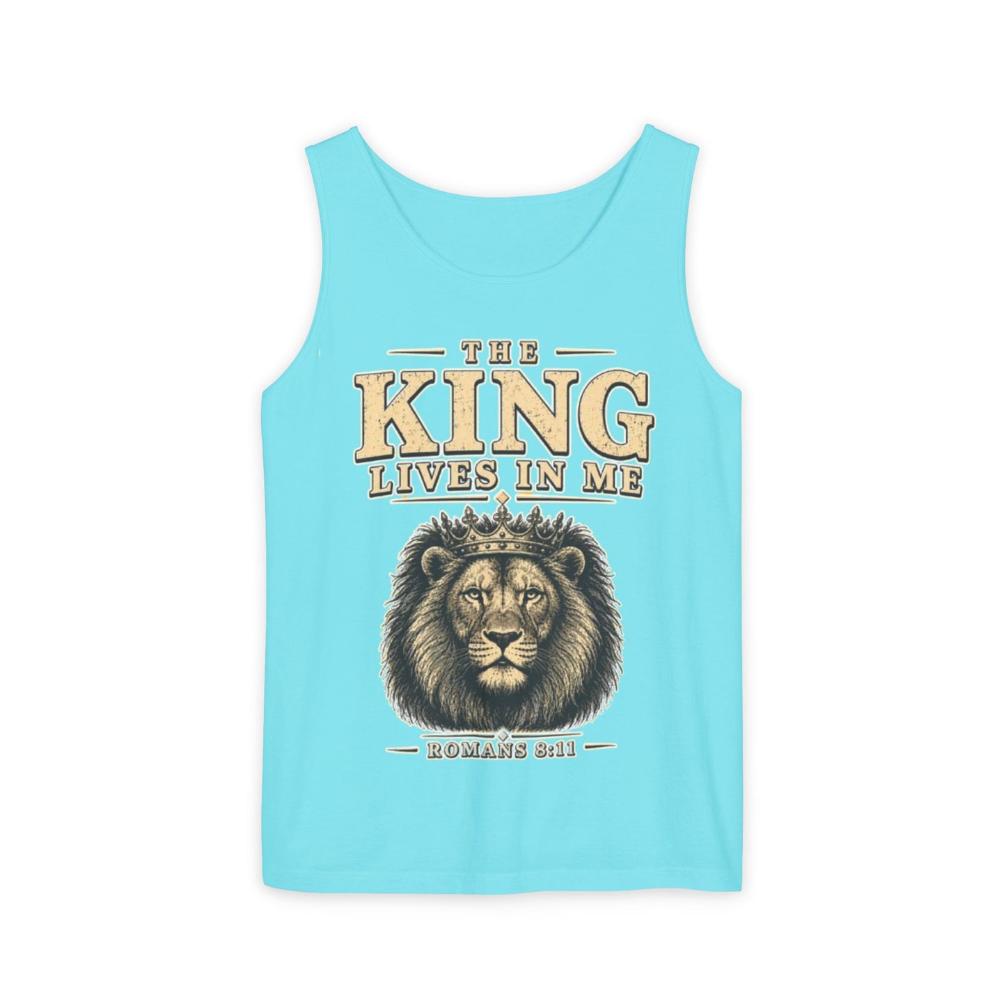 The King Lives In Me Christian Graphic Tank