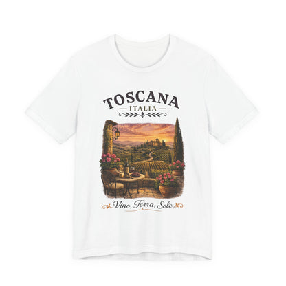 Toscana Italia Vintage Graphic Tee – Rustic Tuscan Wine Country Shirt