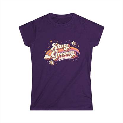 "Stay Groovy" Cute Women’s Tee