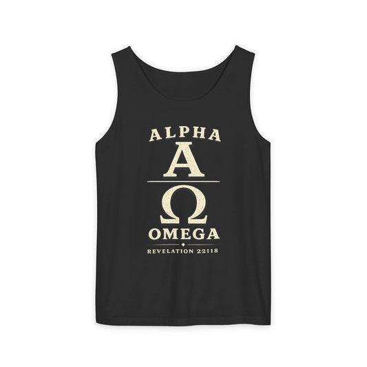 Alpha Omega Christian Graphic Tank