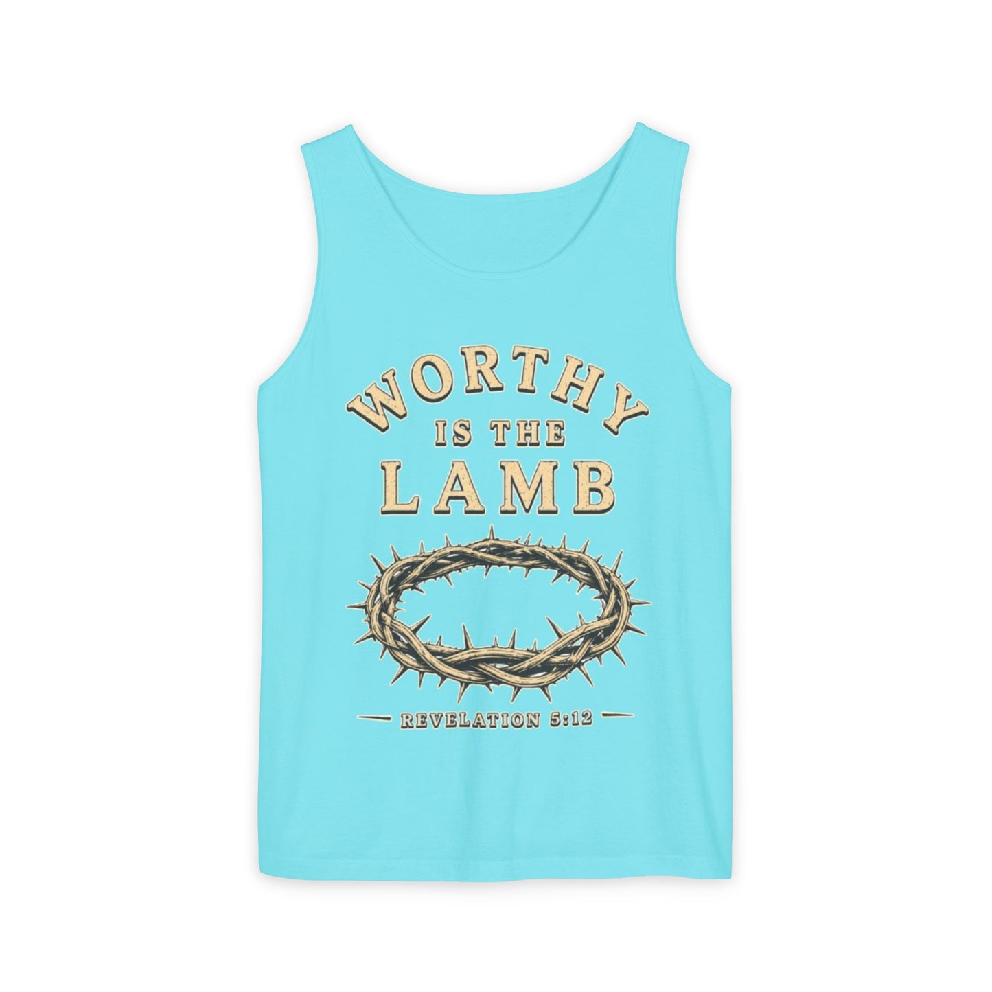 Worthy Is The Lamb Christian Graphic Tank