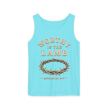 Worthy Is The Lamb Christian Graphic Tank