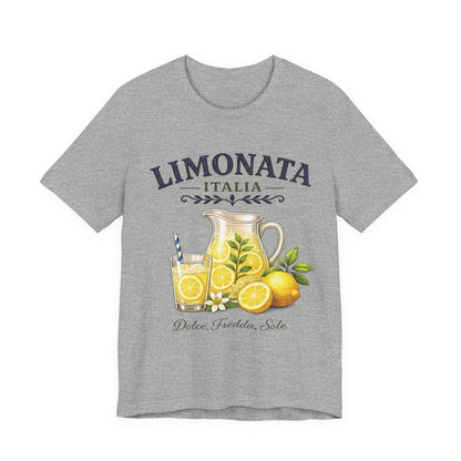 Limonata Italia Vintage Graphic Tee – Fresh Italian Lemon Aesthetic Shirt