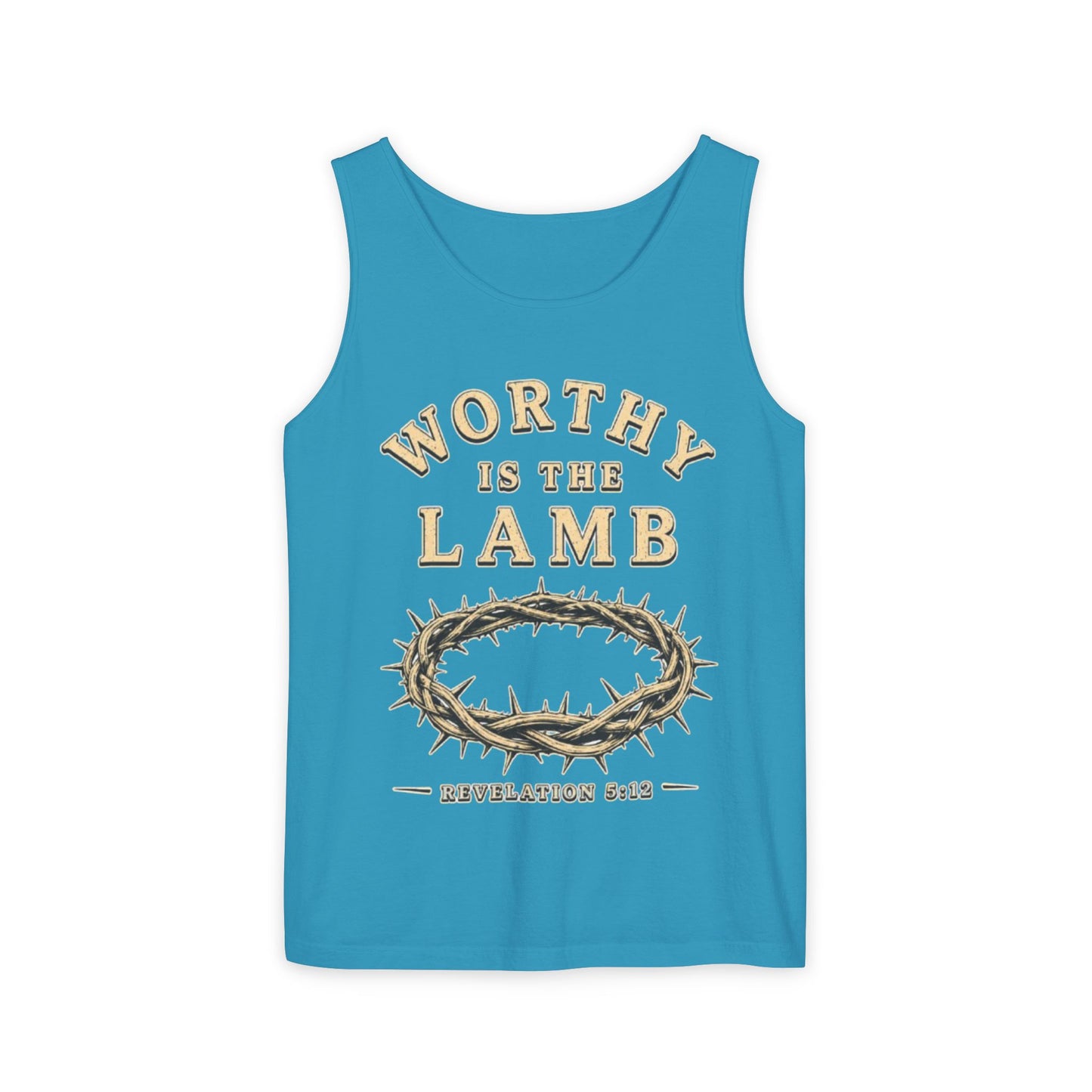 Worthy Is The Lamb Christian Graphic Tank