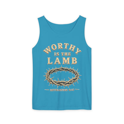 Worthy Is The Lamb Christian Graphic Tank