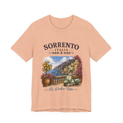 Sorrento Italia Vintage Graphic Tee – La Dolce Vita Lemon Coast Shirt
