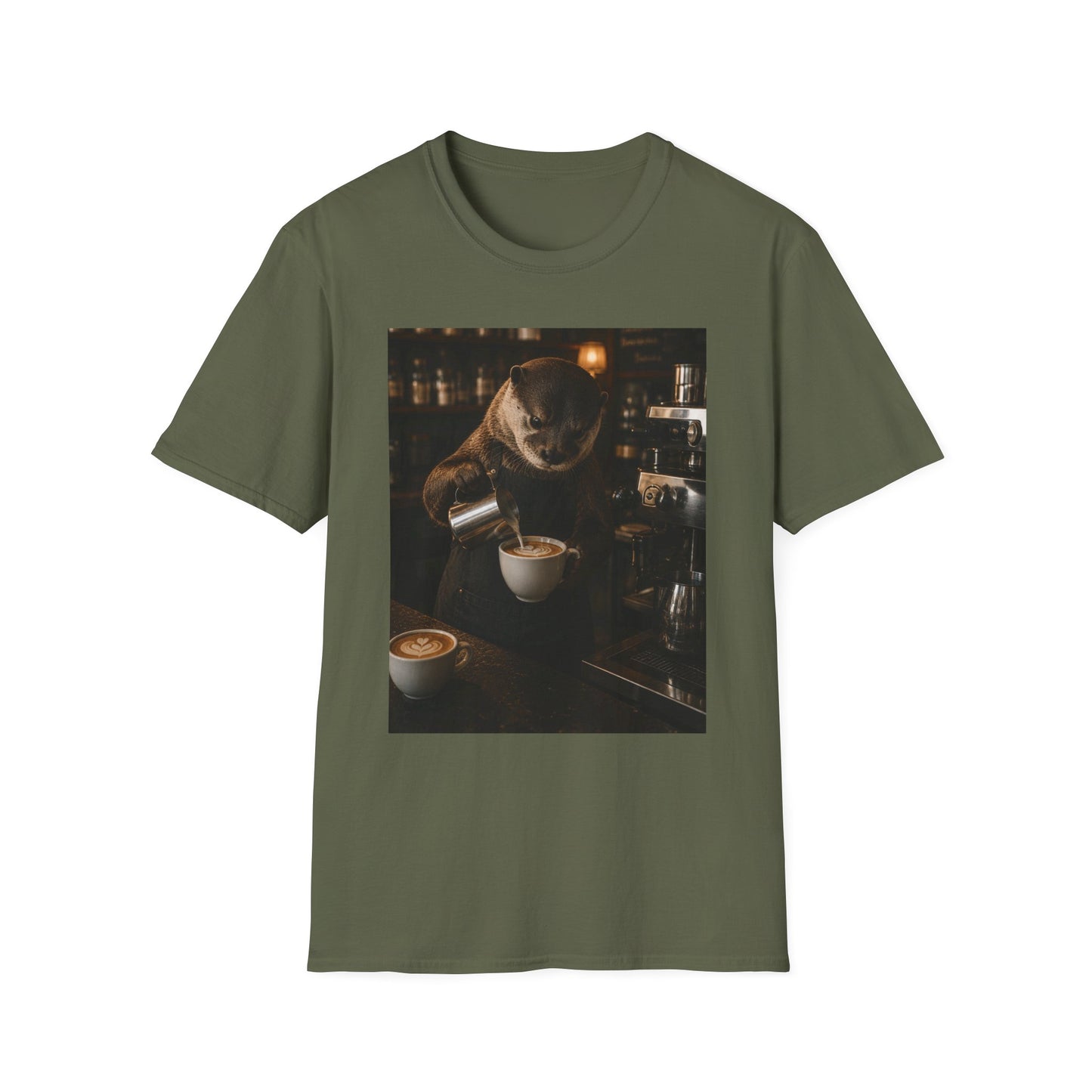 Coffee Shop Otter Tee