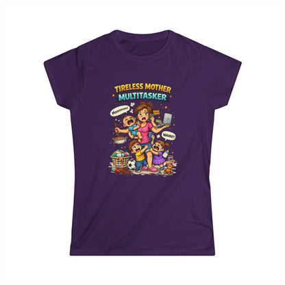 "Tireless Mother Multitasker" Mom Graphic Tee