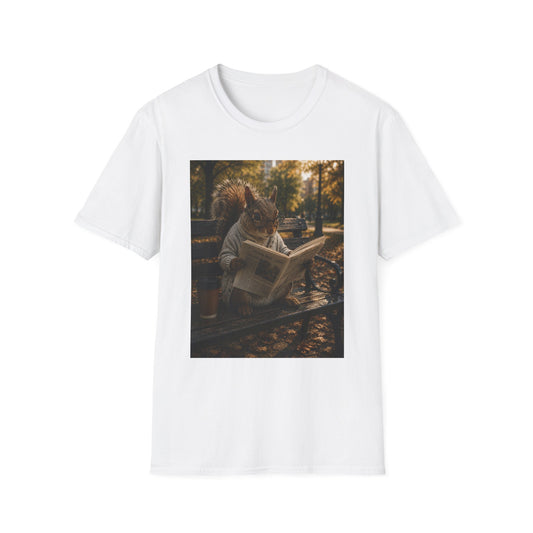 Morning News Squirrel Tee