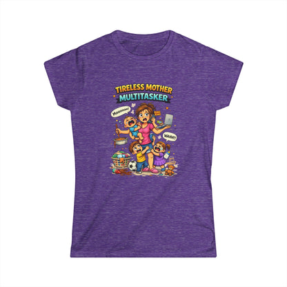"Tireless Mother Multitasker" Mom Graphic Tee