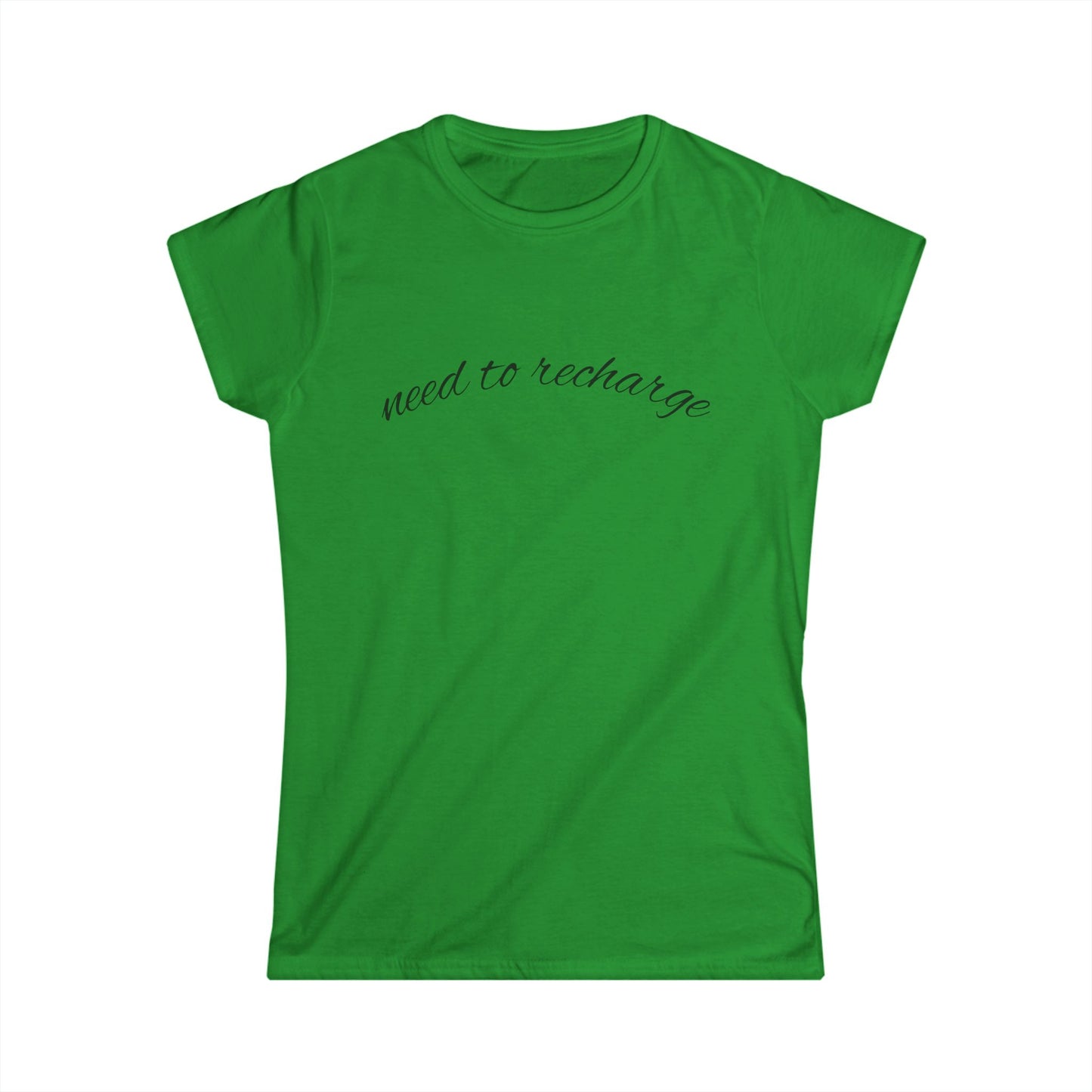"Need to Recharge" Women's Casual Tee