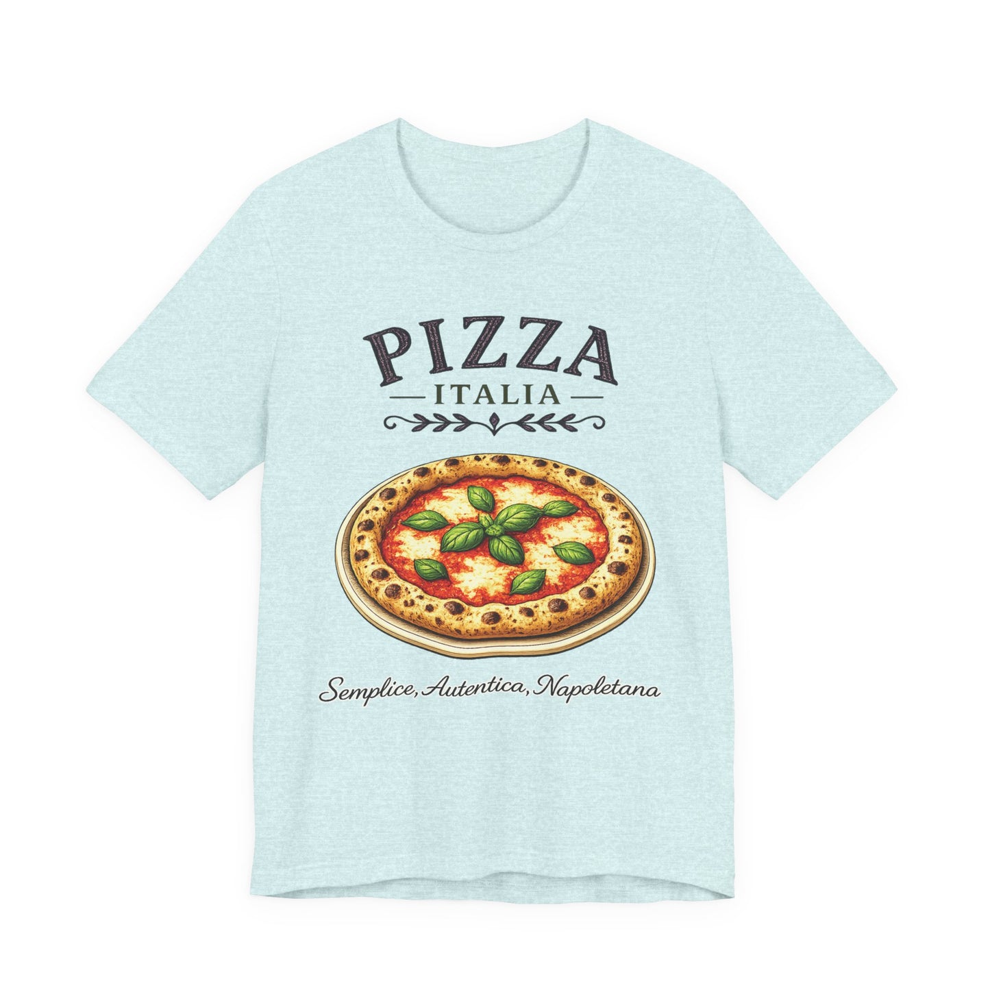 Pizza Italia Vintage Graphic Tee – Classic Neapolitan Style Shirt