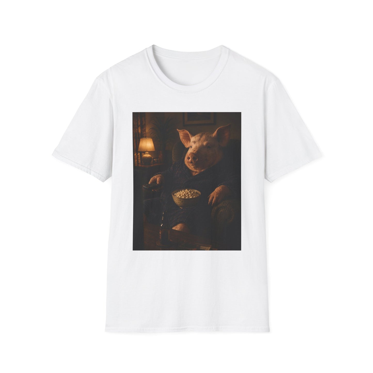 Movie Night Pig Tee