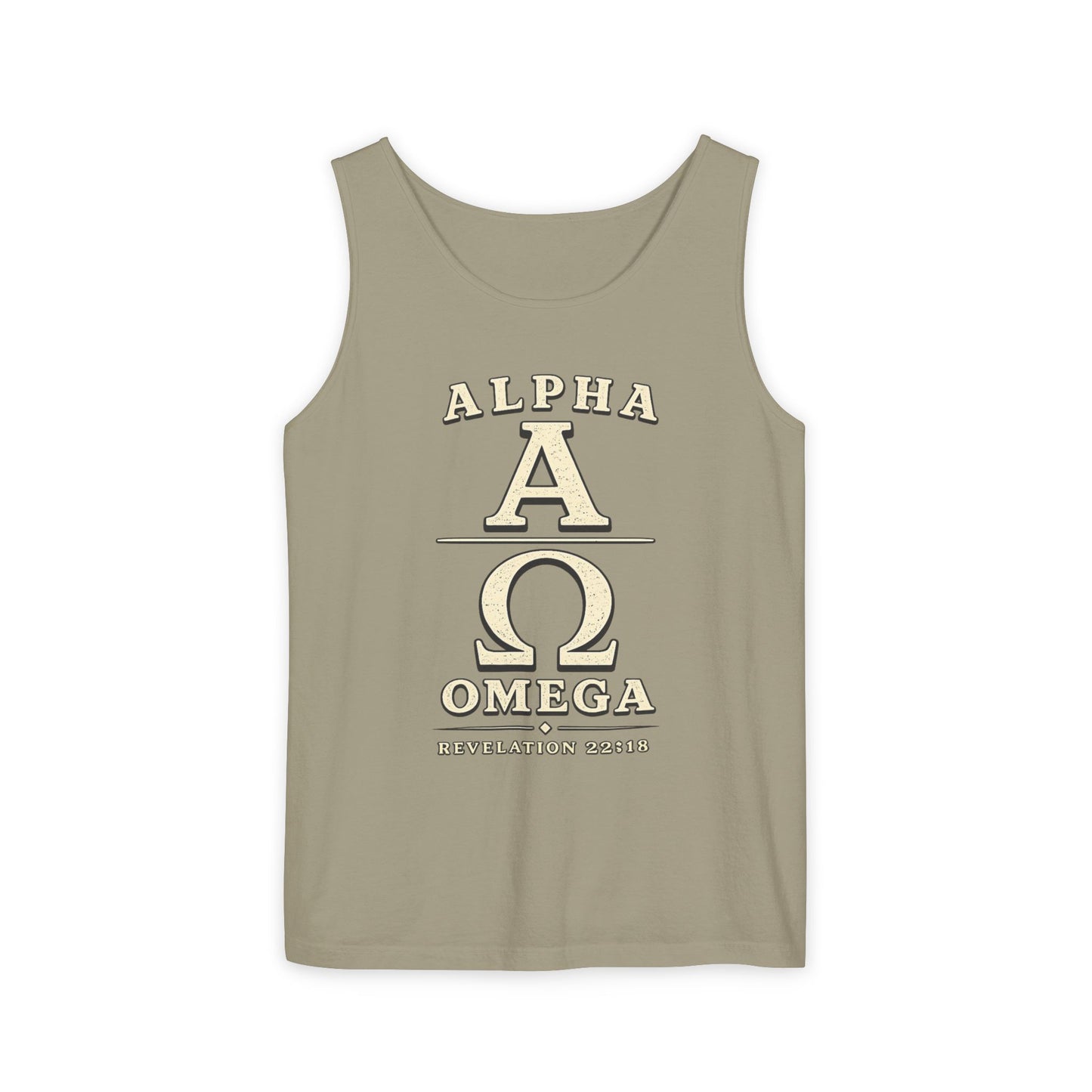 Alpha Omega Christian Graphic Tank