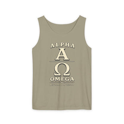 Alpha Omega Christian Graphic Tank