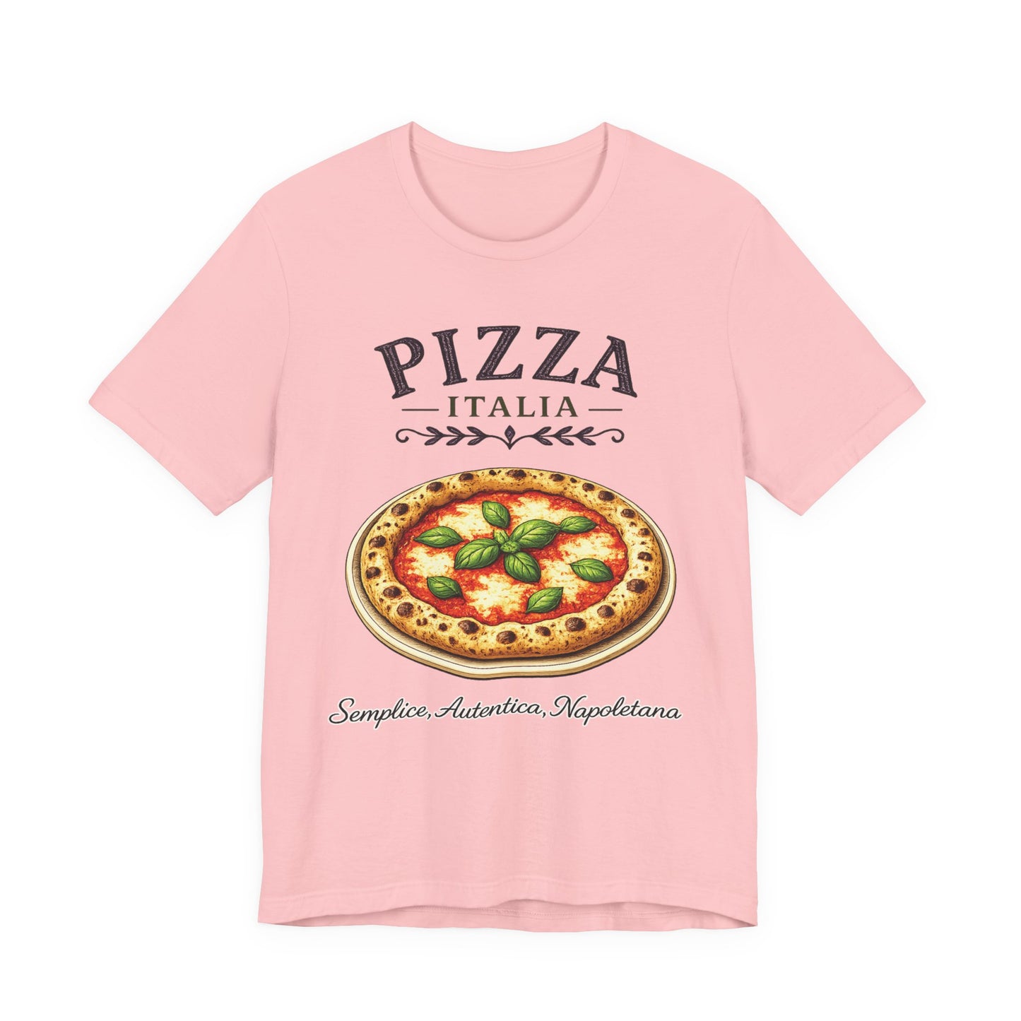 Pizza Italia Vintage Graphic Tee – Classic Neapolitan Style Shirt