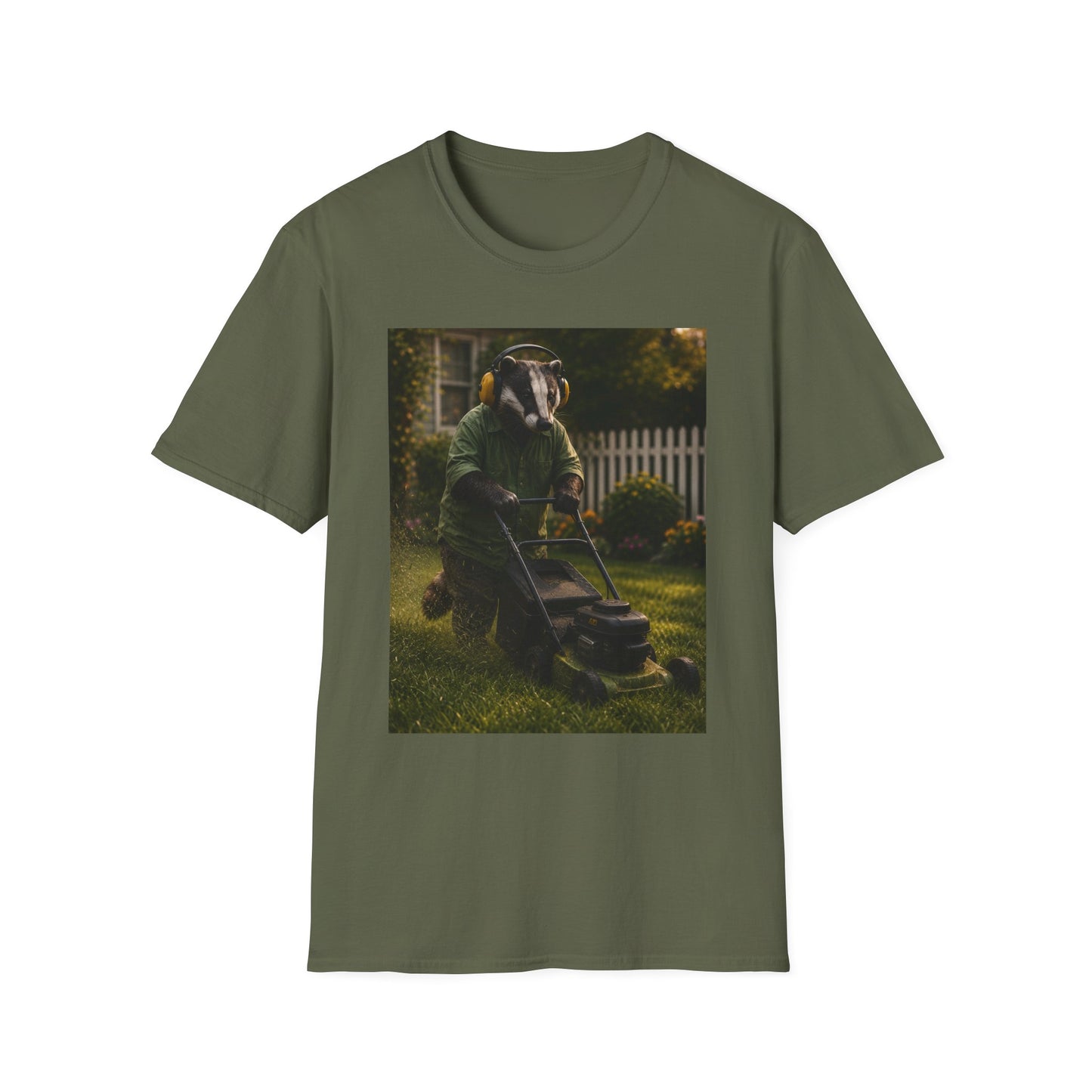 Lawn Care Badger Tee
