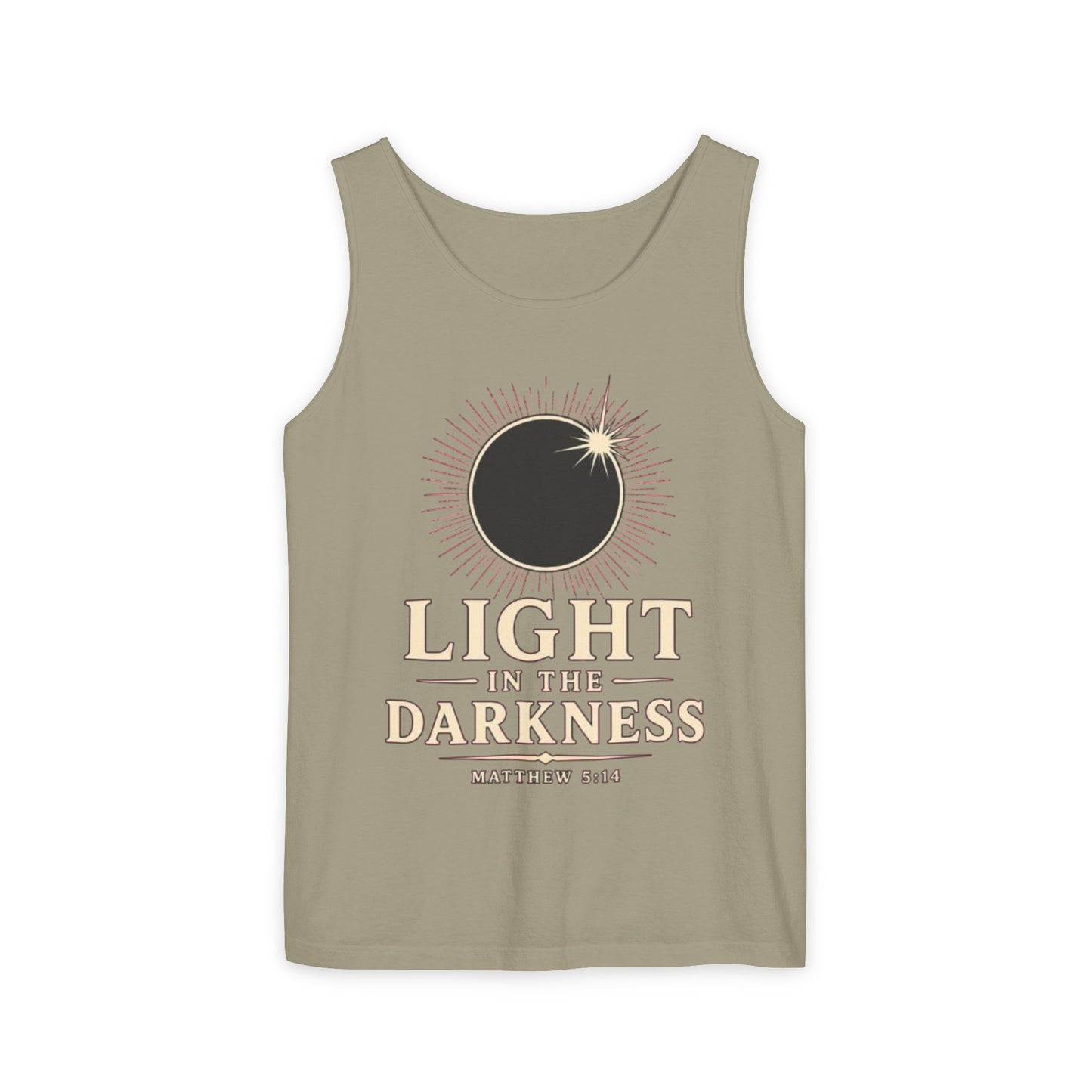 Light In The Darkness Christian Graphic Tank
